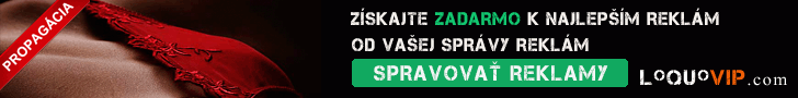 Propagácia TOP A PLÁNOVANÉ Reklamy zadarmo na loquovip.com